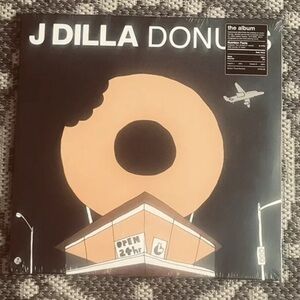 J Dilla Donuts Sealed Vinyl With Donuts Hoodie